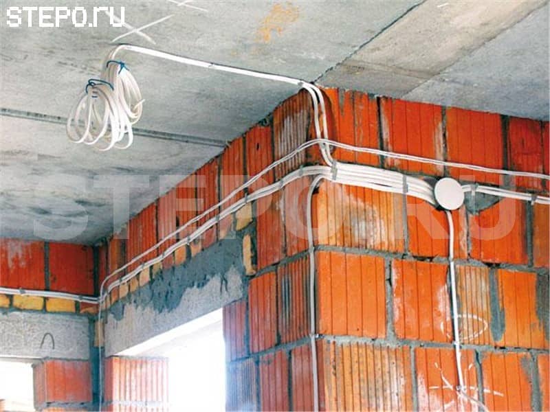Как сделать проводку в квартире своими руками по потолку 52