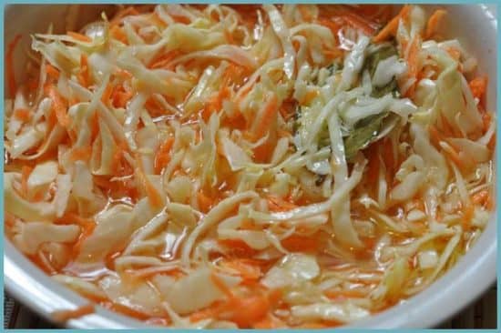 Соленой капусты домашней очень вкусной с уксусом Соленой капусты домашней очень вкусной с уксусом