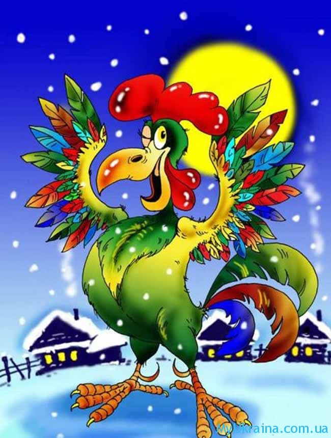 Новогодние открытки на 2017 год новогодний петух Новогодние открытки на 2017 год новогодний петух