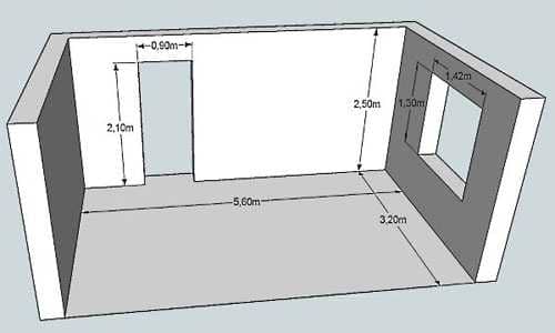 b504cbe9070553ac1fc9c1d1c5a8d3d8 Як порахувати квадратуру кімнати, стін, стелі, підлоги
