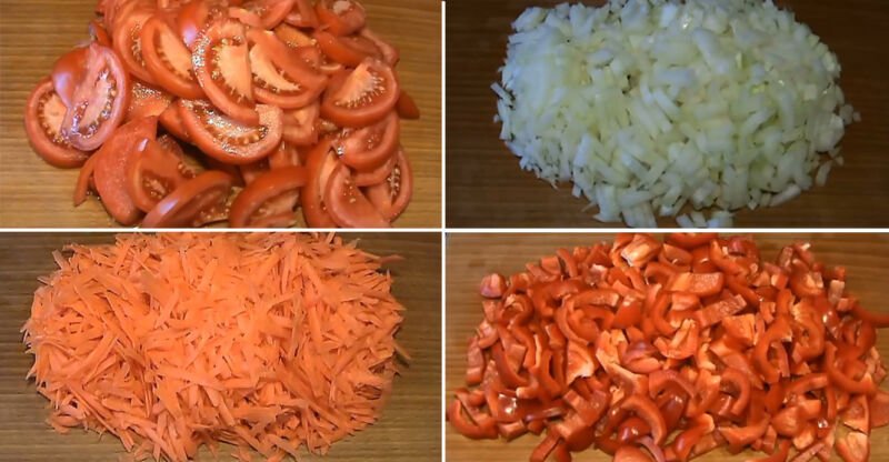 lecho iz bolgarskogo perca s pomidorami lukom i morkovju na zimu ae2dfc9 Лечо з болгарського перцю з помідорами, цибулею і морквою на зиму