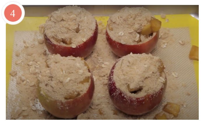 zapechennye jabloki v duhovke na zavtrak s raznymi nachinkami 04302e6 Запечені яблука в духовці на сніданок з різними начинками