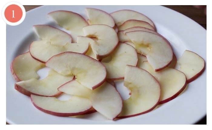 zapechennye jabloki v duhovke na zavtrak s raznymi nachinkami 5841082 Запечені яблука в духовці на сніданок з різними начинками