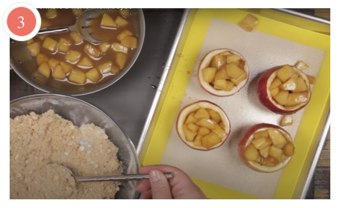 zapechennye jabloki v duhovke na zavtrak s raznymi nachinkami 6b8aa9a Запечені яблука в духовці на сніданок з різними начинками