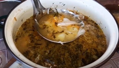 3586a3d9946a7cbee4924ed07903be3f Курячий суп з вермішеллю і картоплею   смачний класичний рецепт, з грибами, плавленим сиром