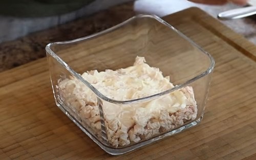  Салат з куркою, яблуком і волоськими горіхами   простий рецепт