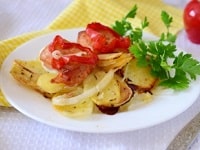 b45ceac8bb4917c97af4161ee0a5bc2b Пангасіус з картоплею в духовці   рецепт з овочами у фользі