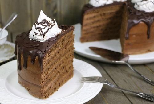 29e0fd5286d8d7f3299706c2cfa9b4dd Шоколадний торт на сковороді «Ризький»   рецепт з шоколадно сметанним кремом