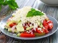 aedc22de373fafc0433b84a00cbfc0d4 Болгарський шопський салат   класичний рецепт з бринзою